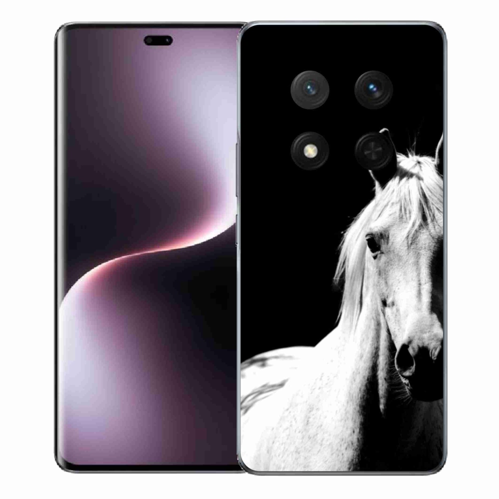 Gelový kryt mmCase na Honor Magic 7 Lite 5G - bílý kůň 5