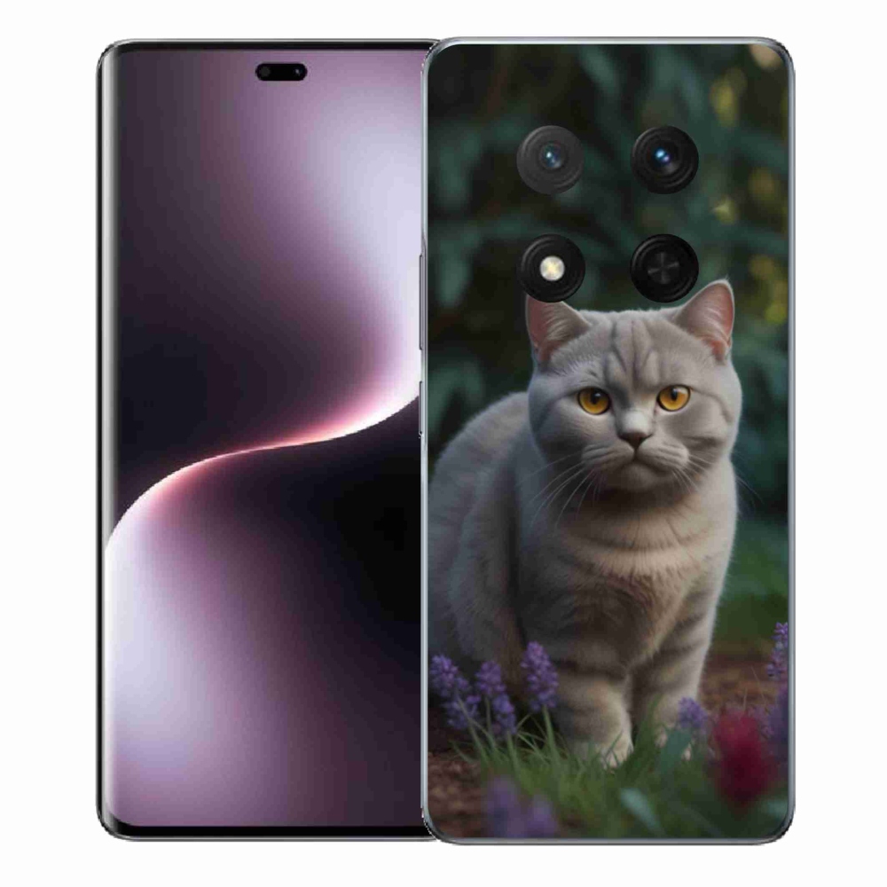 Gelový kryt mmCase na Honor Magic 7 Lite 5G - britská kočka