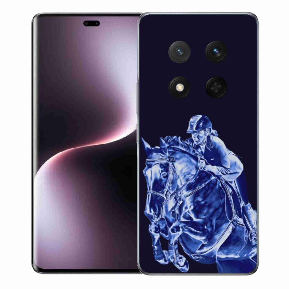Gelový kryt mmCase na Honor Magic 7 Lite 5G - dostihový kůň
