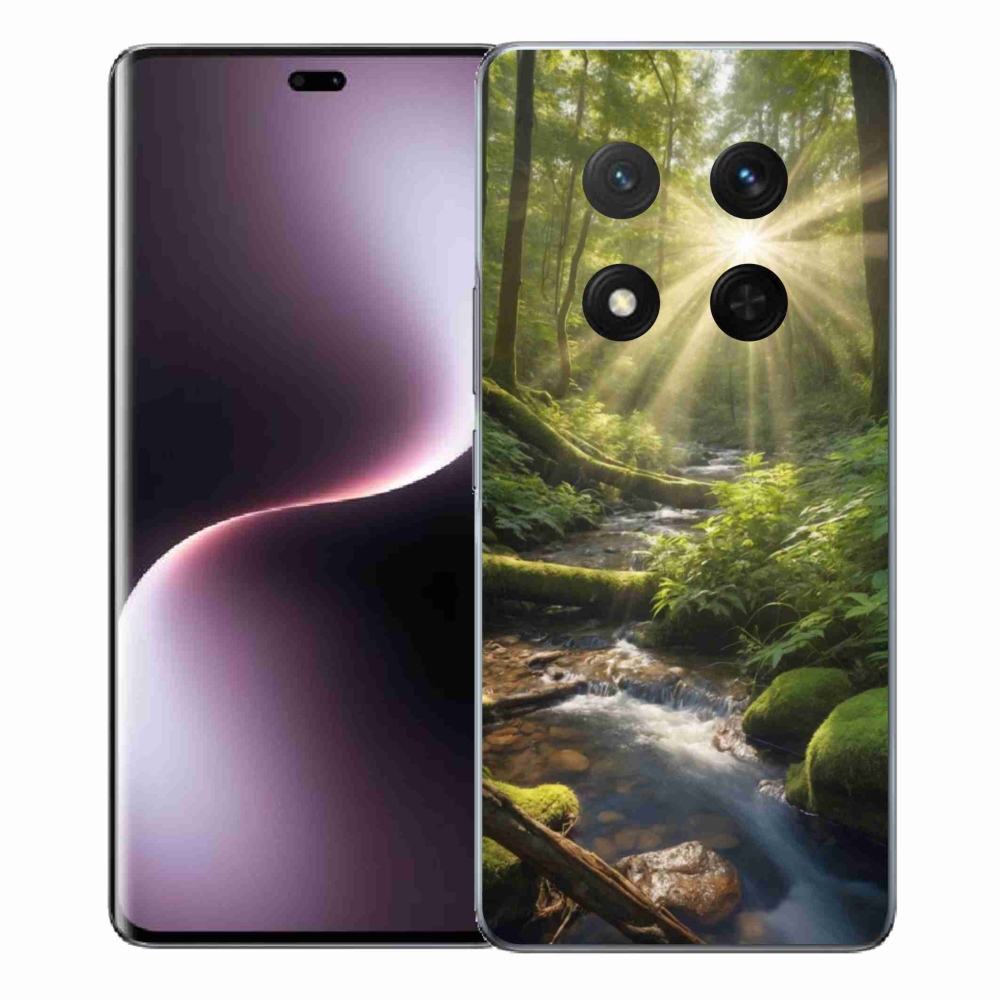 Gelový kryt mmCase na Honor Magic 7 Lite 5G - hlubina lesa