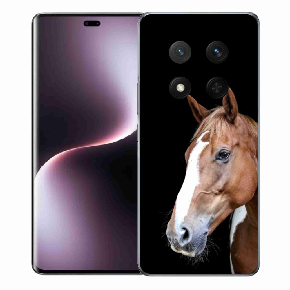 Gelový kryt mmCase na Honor Magic 7 Lite 5G - hnědý kůň 3