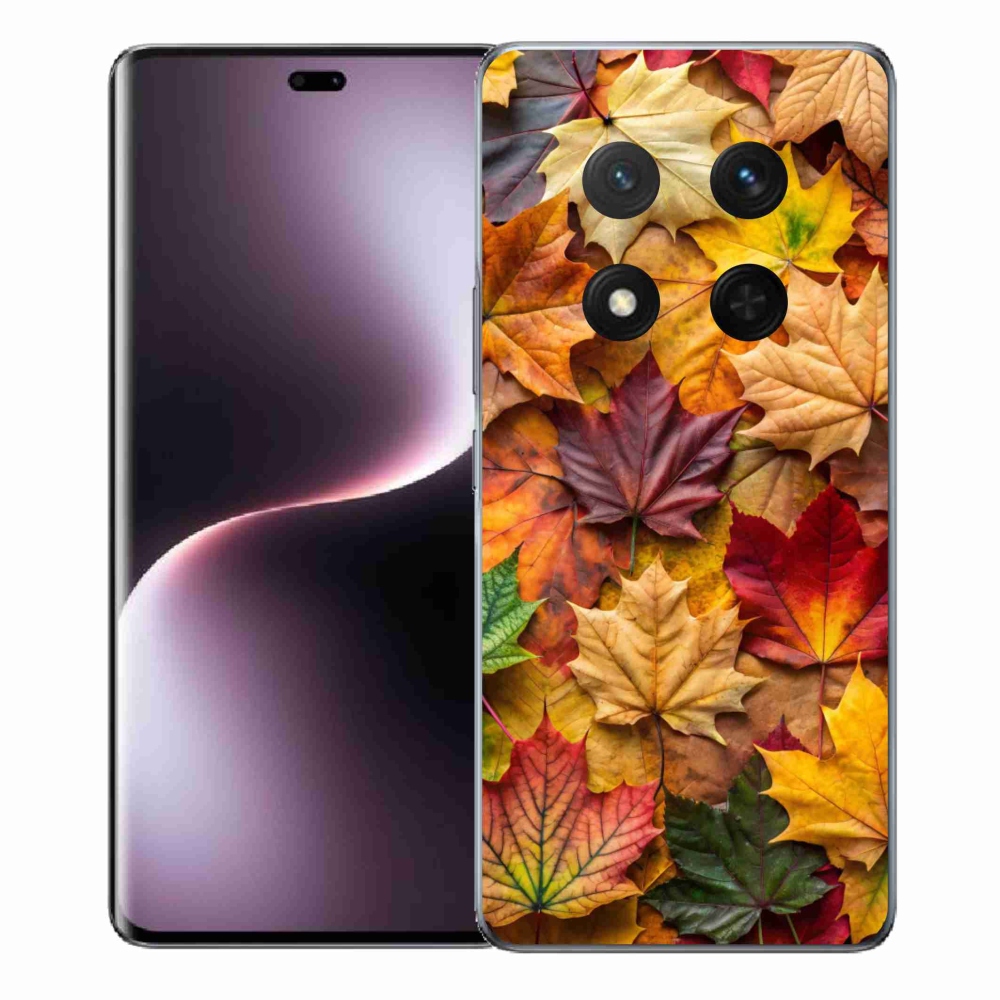Gelový kryt mmCase na Honor Magic 7 Lite 5G - javorové listy 2