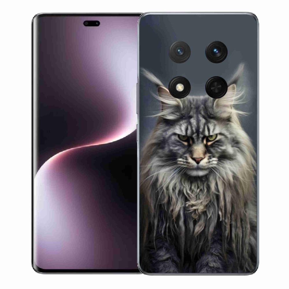 Gelový kryt mmCase na Honor Magic 7 Lite 5G - kočíčí pohled 4