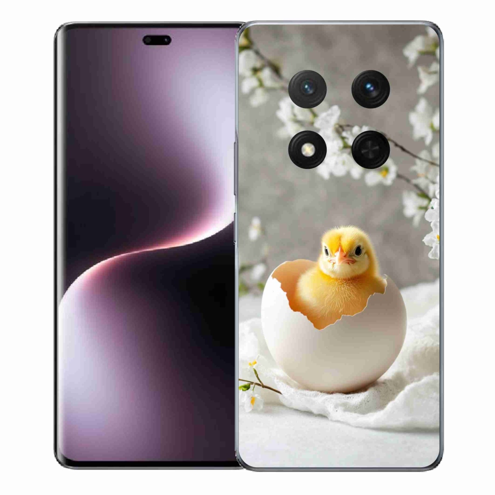 Gelový kryt mmCase na Honor Magic 7 Lite 5G - kuřátko