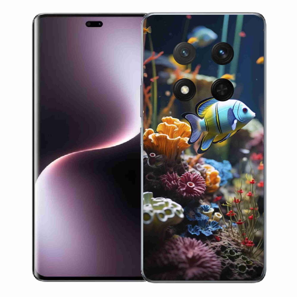 Gelový kryt mmCase na Honor Magic 7 Lite 5G - mořský svět 5