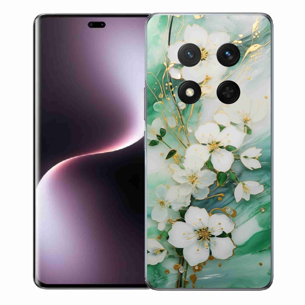 Gelový kryt mmCase na Honor Magic 7 Lite 5G - něžné květy