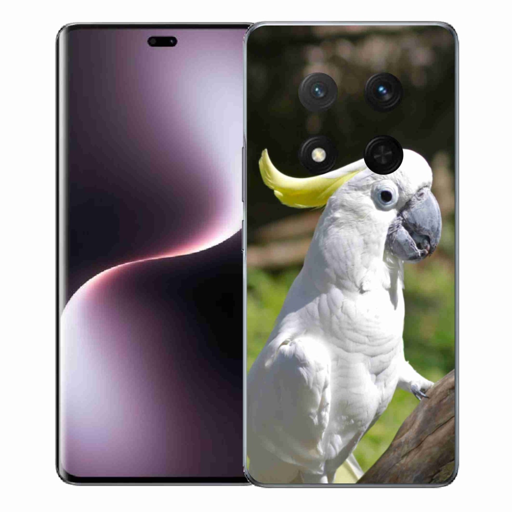 Gelový kryt mmCase na Honor Magic 7 Lite 5G - papoušek kakadu 2