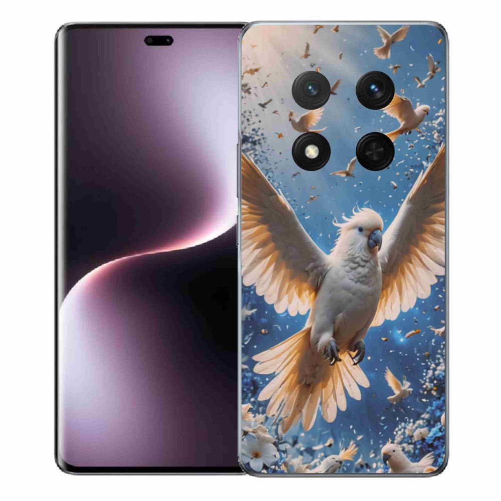 Gelový kryt mmCase na Honor Magic 7 Lite 5G - papoušek kakadu