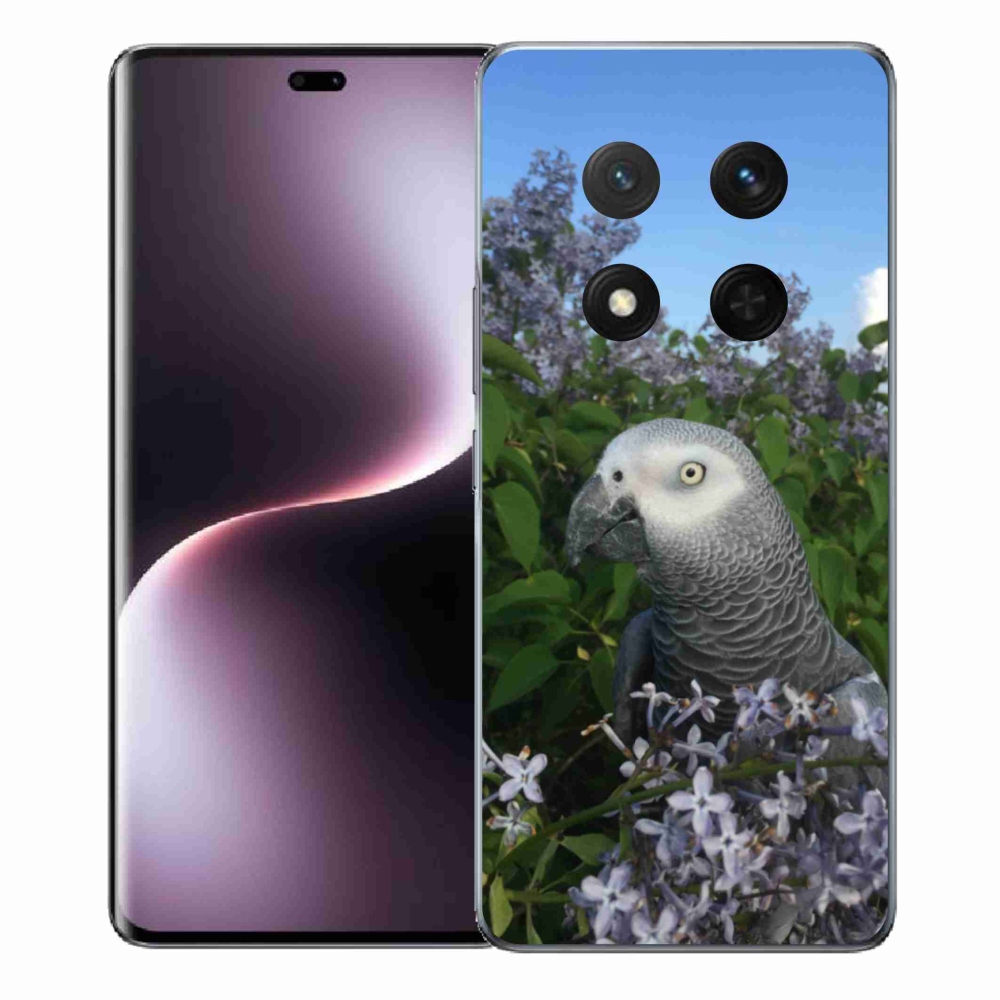 Gelový kryt mmCase na Honor Magic 7 Lite 5G - papoušek žako