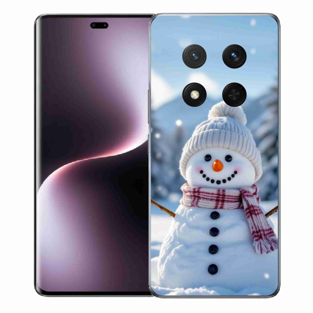 Gelový kryt mmCase na Honor Magic 7 Lite 5G - sněhulák 3