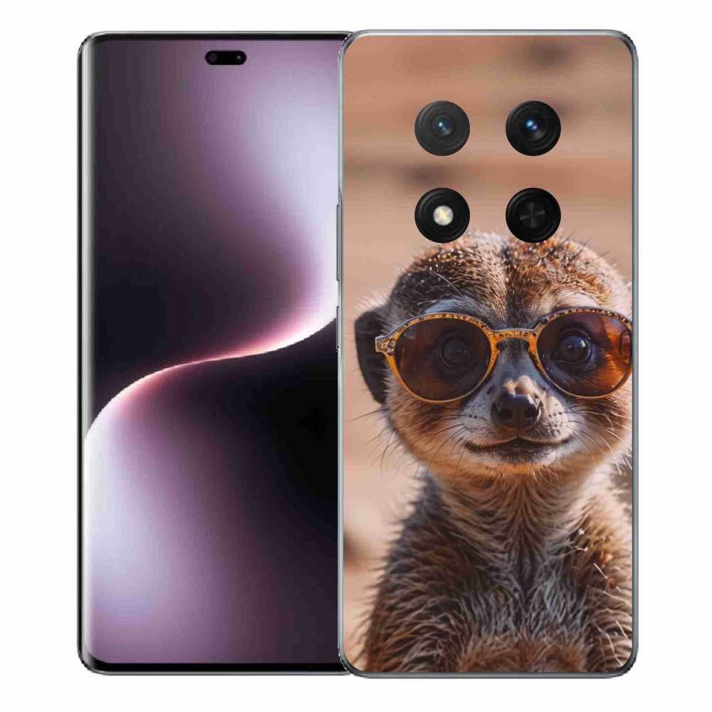 Gelový kryt mmCase na Honor Magic 7 Lite 5G - stylová surikata