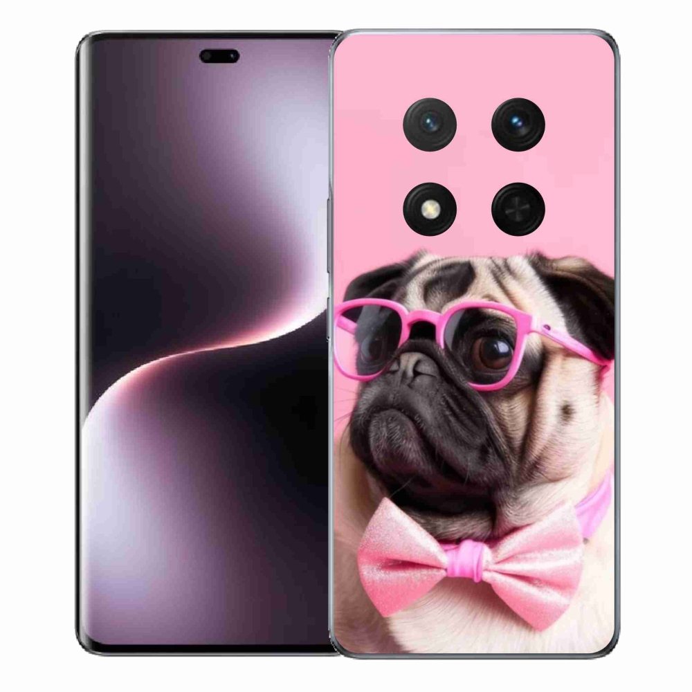 Gelový kryt mmCase na Honor Magic 7 Lite 5G - stylový mops