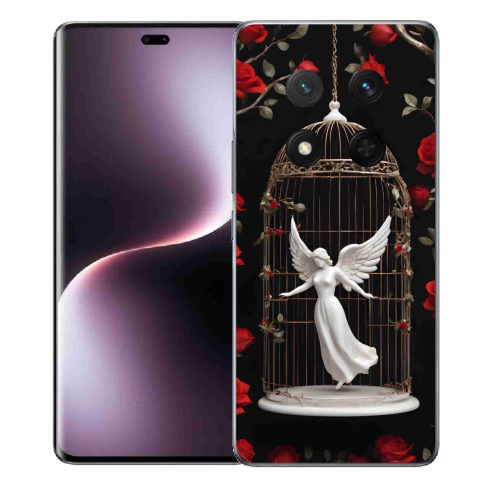 Gelový kryt mmCase na Honor Magic 7 Lite 5G - uvězněný anděl