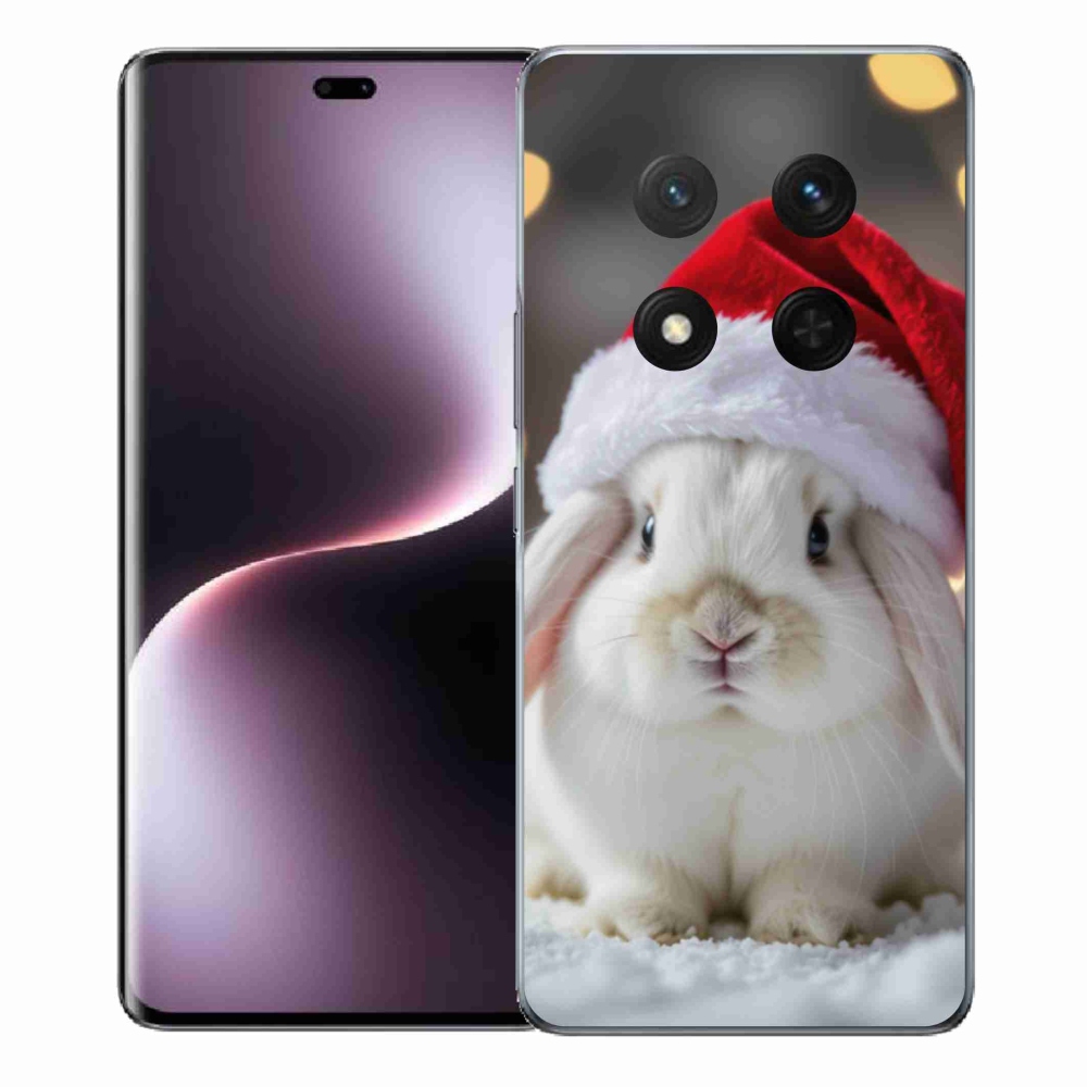 Gelový kryt mmCase na Honor Magic 7 Lite 5G - vánoční králík