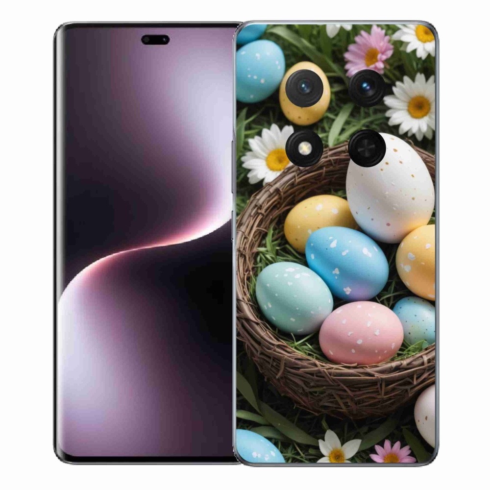 Gelový kryt mmCase na Honor Magic 7 Lite 5G - velikonoční vajíčka 2