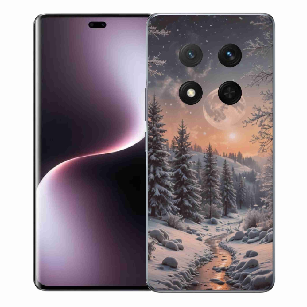 Gelový kryt mmCase na Honor Magic 7 Lite 5G - zimní krajina 2