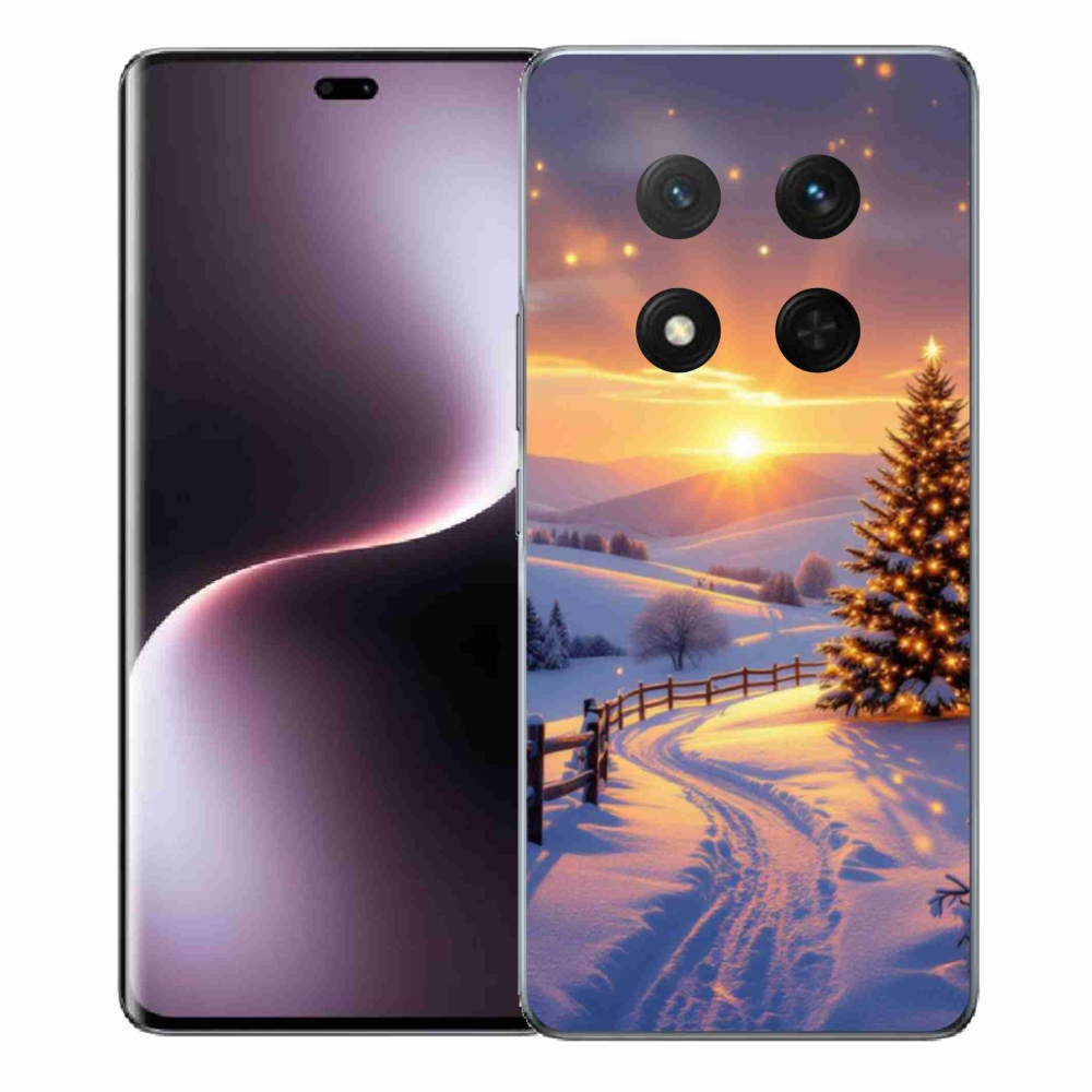 Gelový kryt mmCase na Honor Magic 7 Lite 5G - zimní krajina