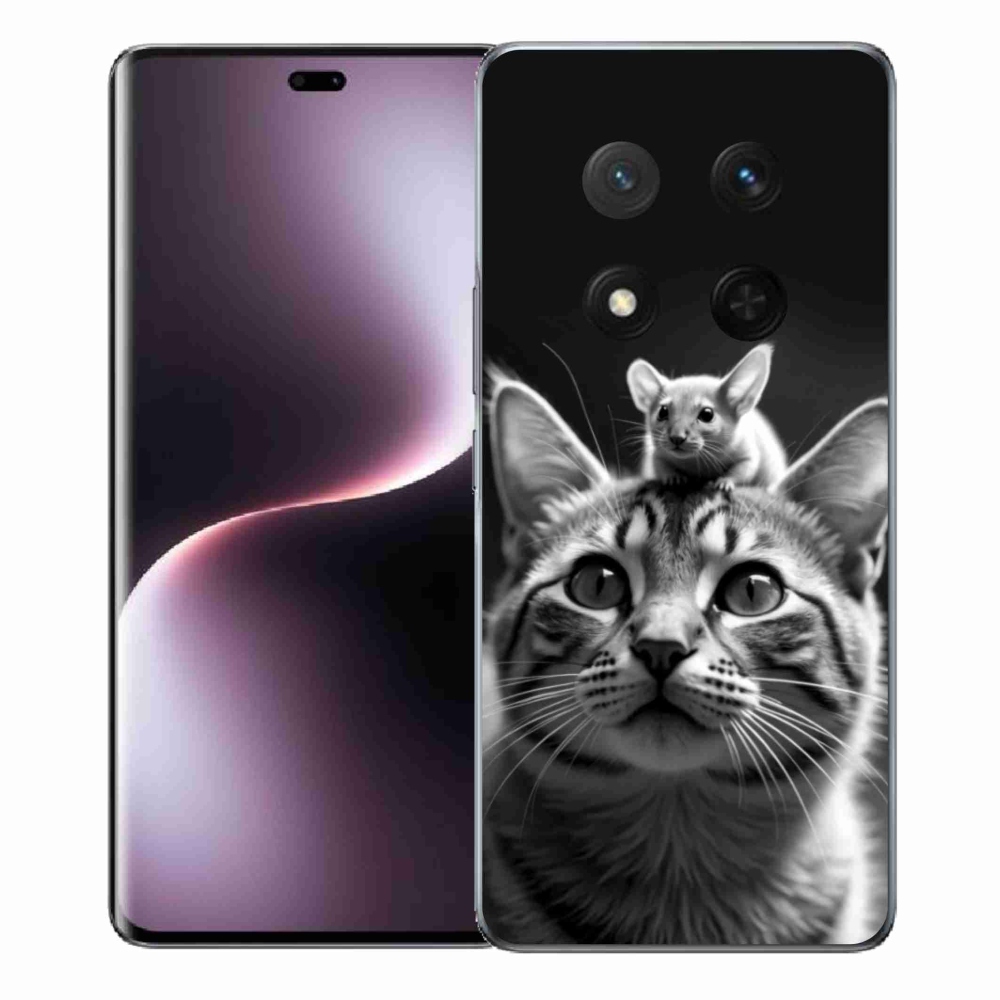 Gelový kryt mmCase na Honor Magic 7 Lite 5G - zvířecí přátelství 2