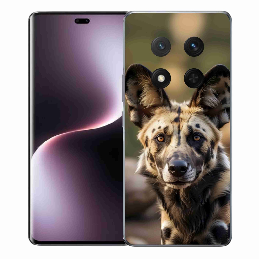 Gelový kryt mmCase na Honor Magic 7 Lite - africký divoký pes
