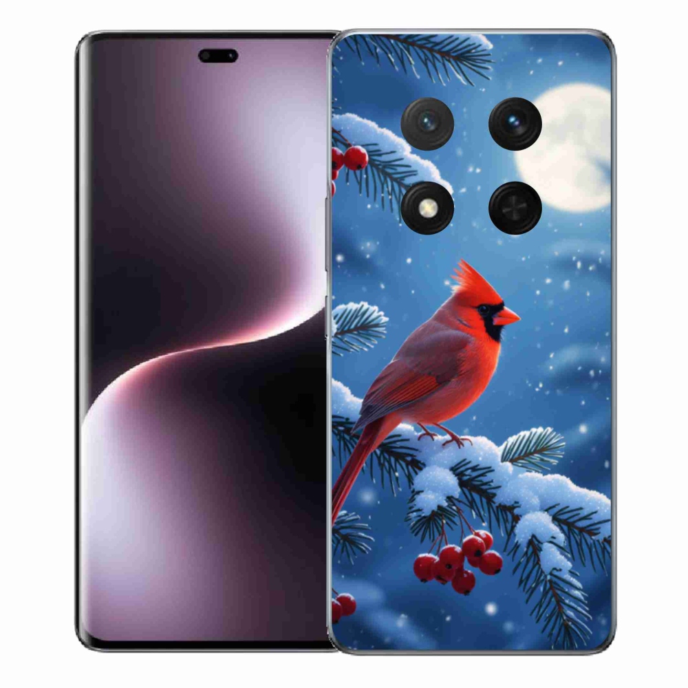Gelový kryt mmCase na Honor Magic 7 Lite - kardinál červený