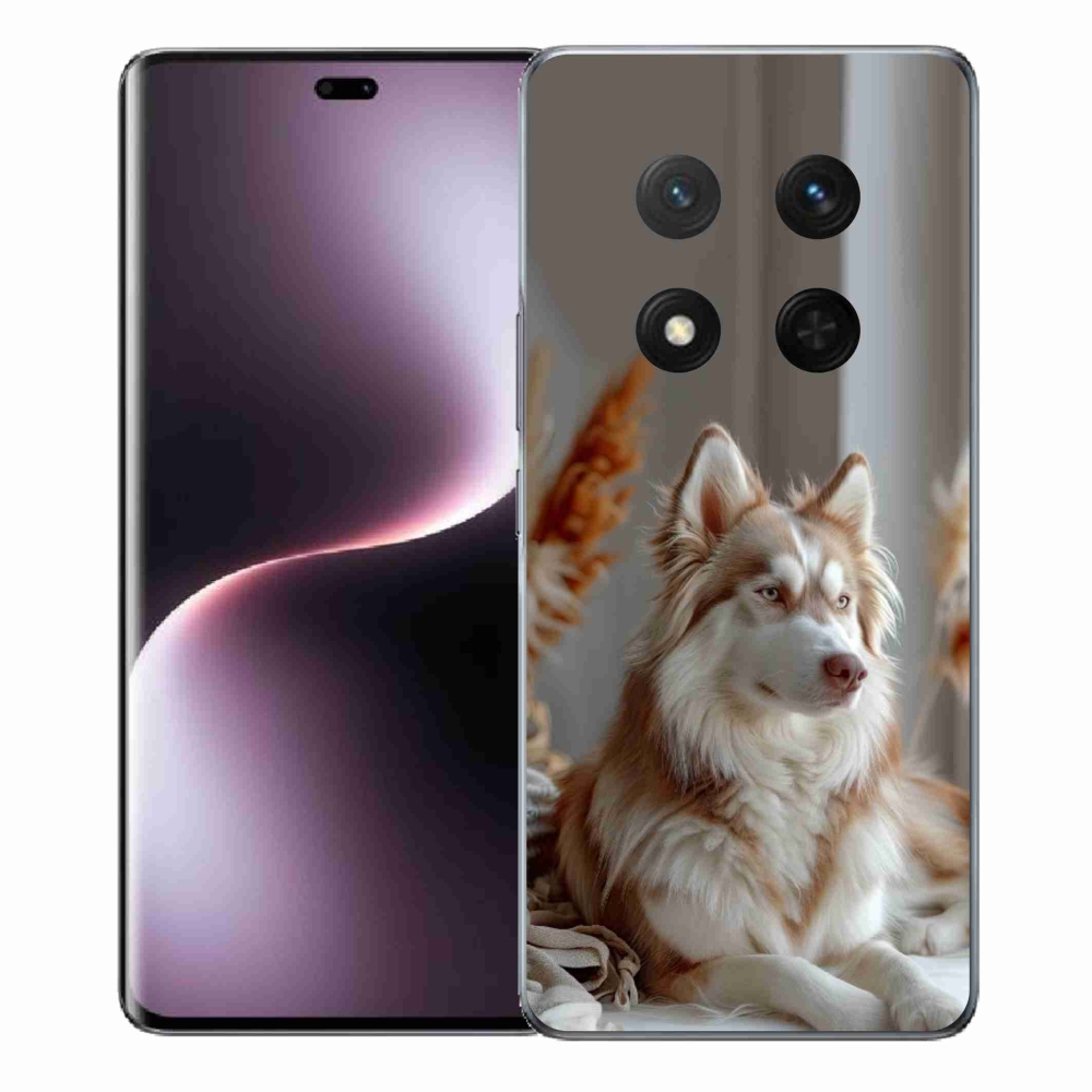 Gelový kryt mmCase na Honor Magic 7 Lite - klidný sibiřský husky