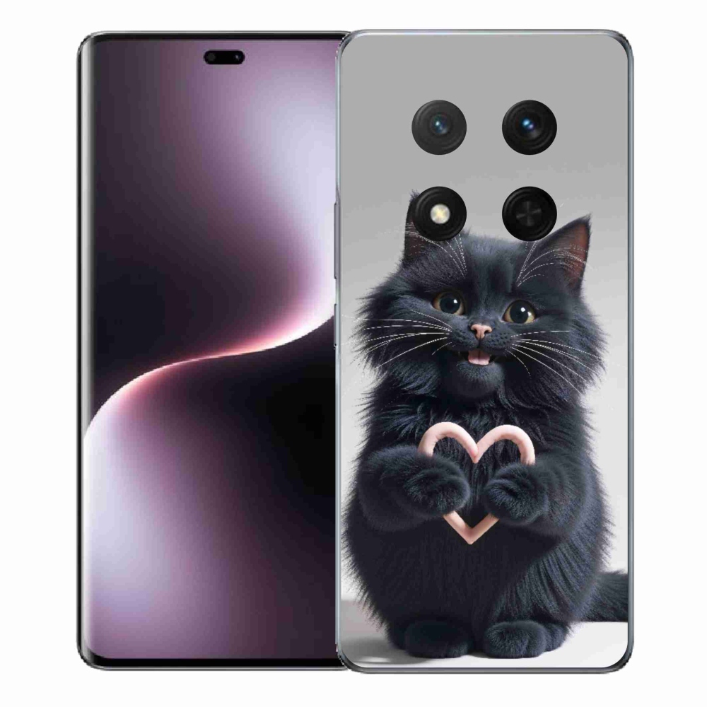 Gelový kryt mmCase na Honor Magic 7 Lite - kočičí láska 3