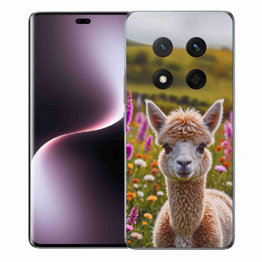 Gelový kryt mmCase na Honor Magic 7 Lite - lama na louce