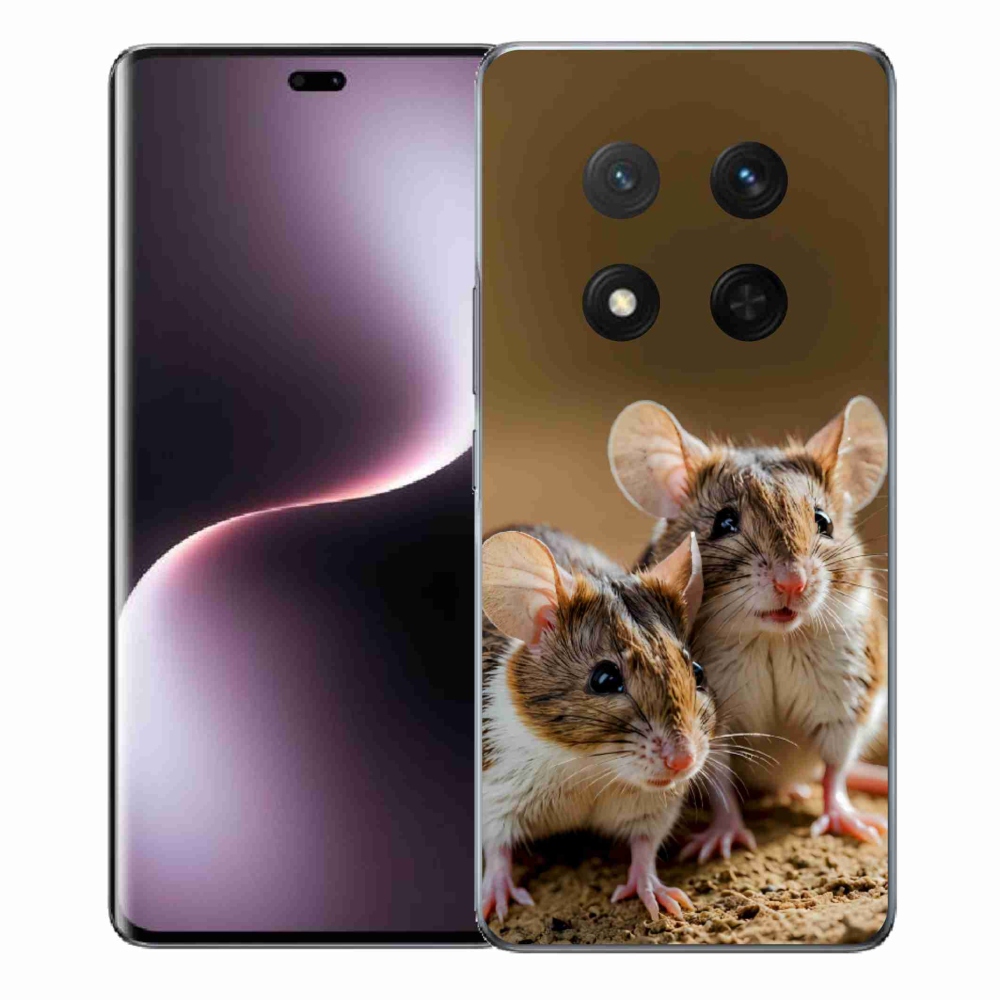 Gelový kryt mmCase na Honor Magic 7 Lite - myší duo