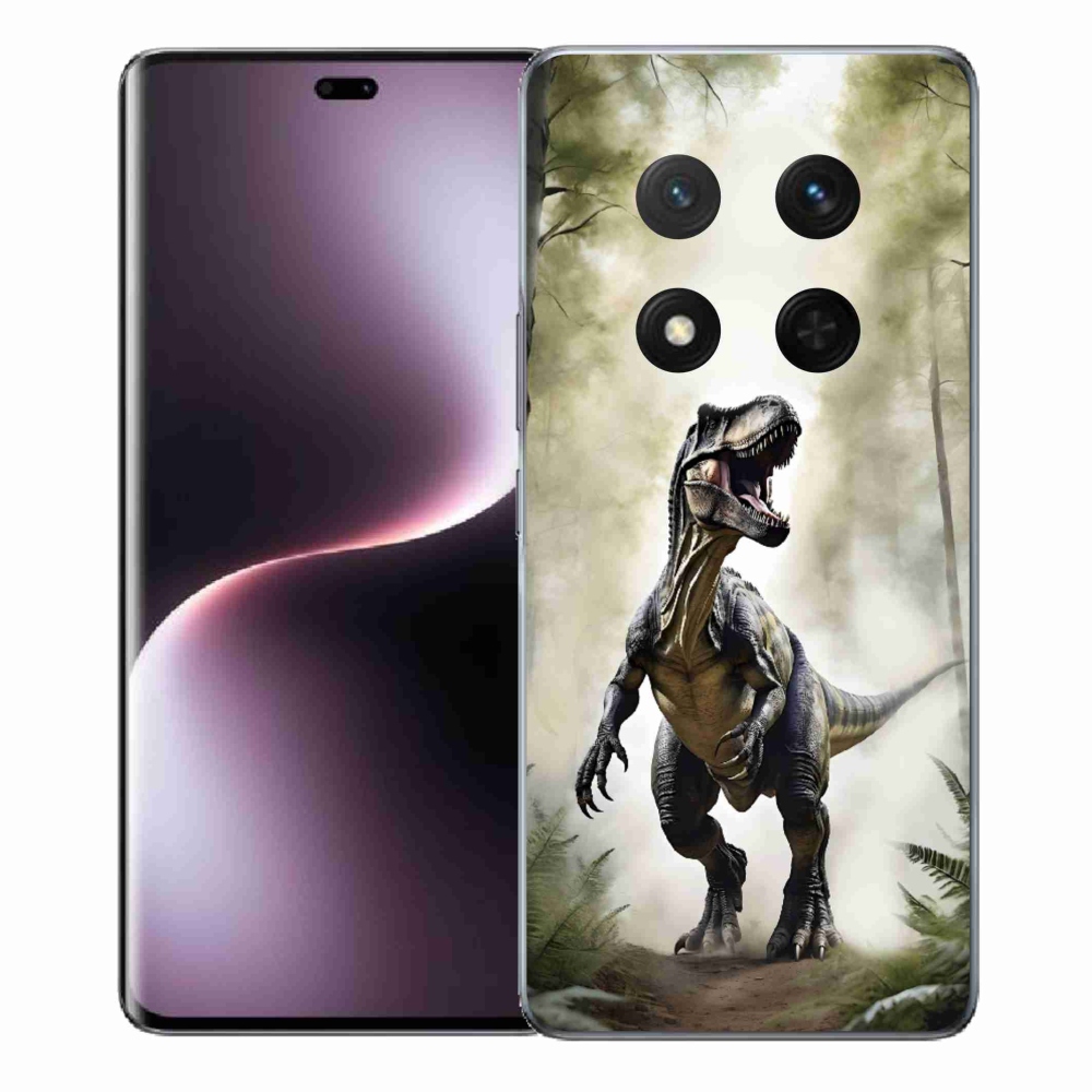 Gelový kryt mmCase na Honor Magic 7 Lite - naštvaný T-Rex
