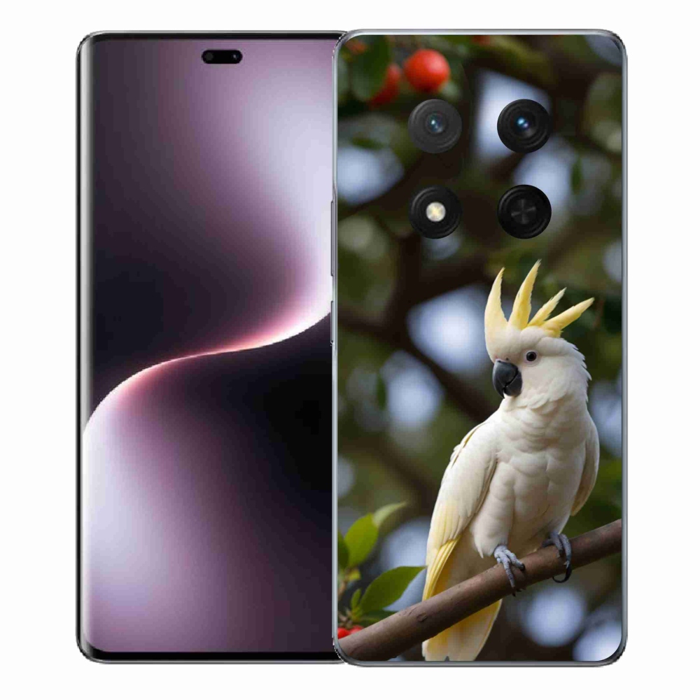 Gelový kryt mmCase na Honor Magic 7 Lite - papoušek kakadu 3