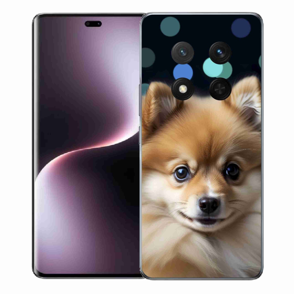 Gelový kryt mmCase na Honor Magic 7 Lite - roztomilý pomeranian