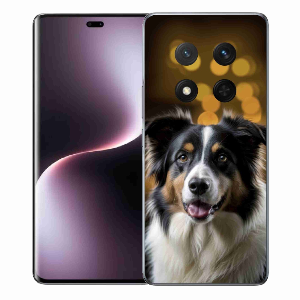 Gelový kryt mmCase na Honor Magic 7 Lite - usměvavý australský ovčák