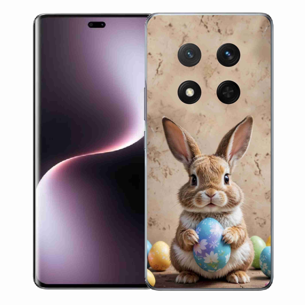 Gelový kryt mmCase na Honor Magic 7 Lite - velikonoční králíček