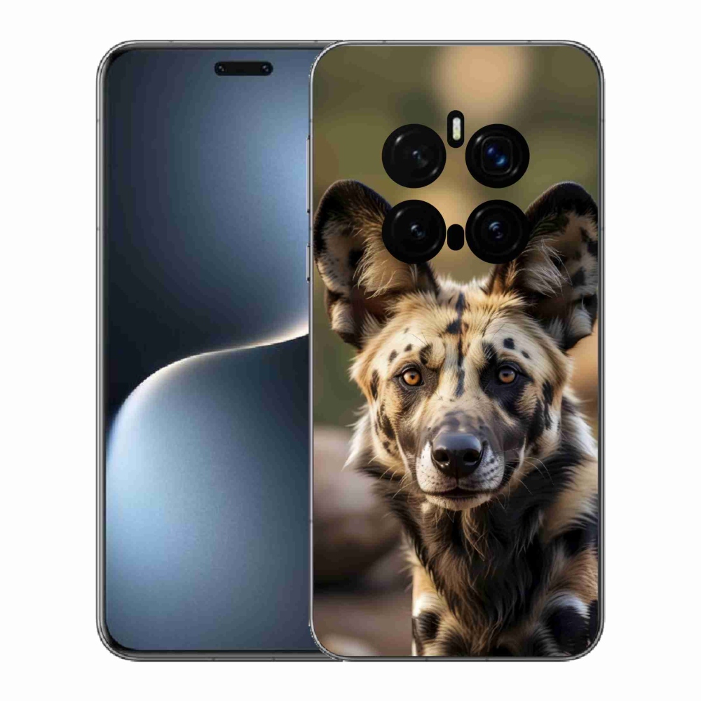 Gelový kryt mmCase na Honor Magic 7 Pro 5G - africký divoký pes