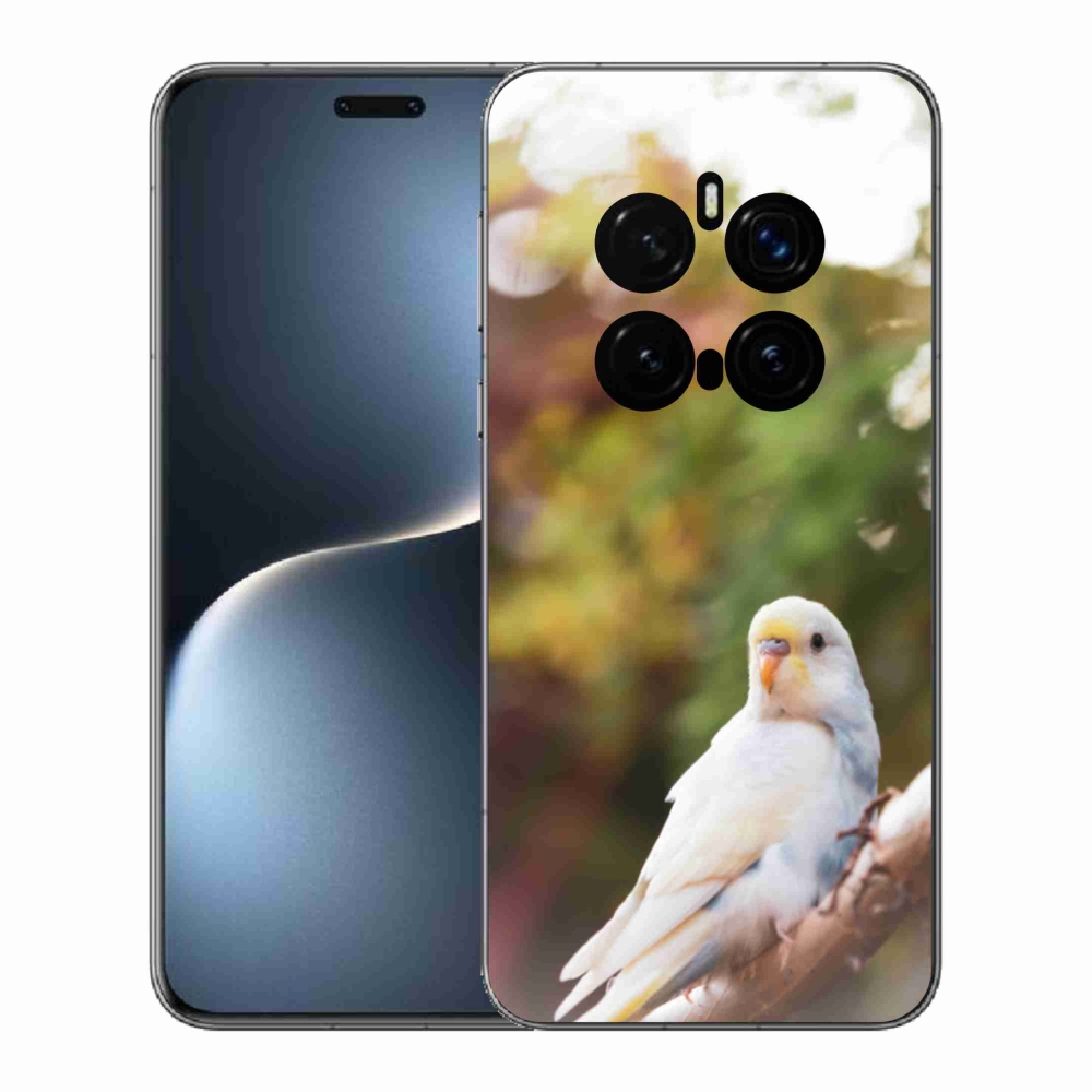 Gelový kryt mmCase na Honor Magic 7 Pro 5G - andulka bílá