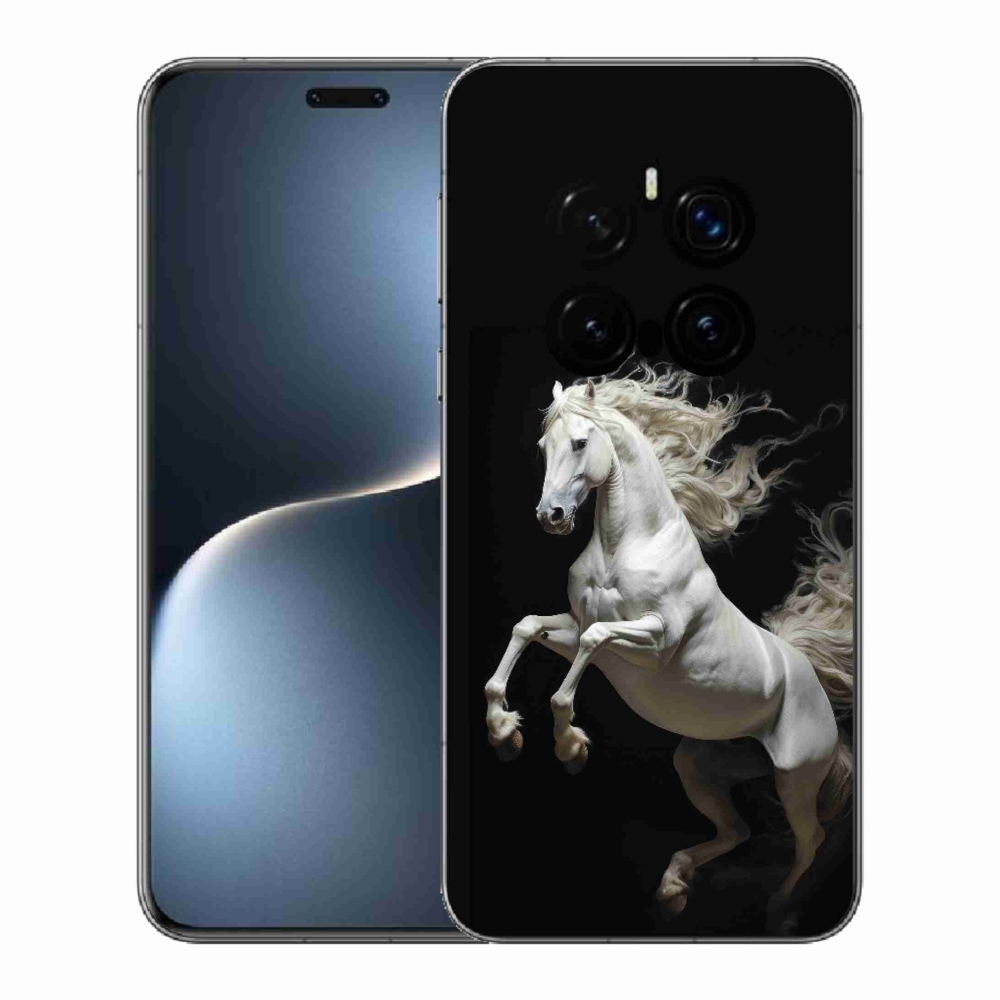 Gelový kryt mmCase na Honor Magic 7 Pro 5G - bílý kůň 4