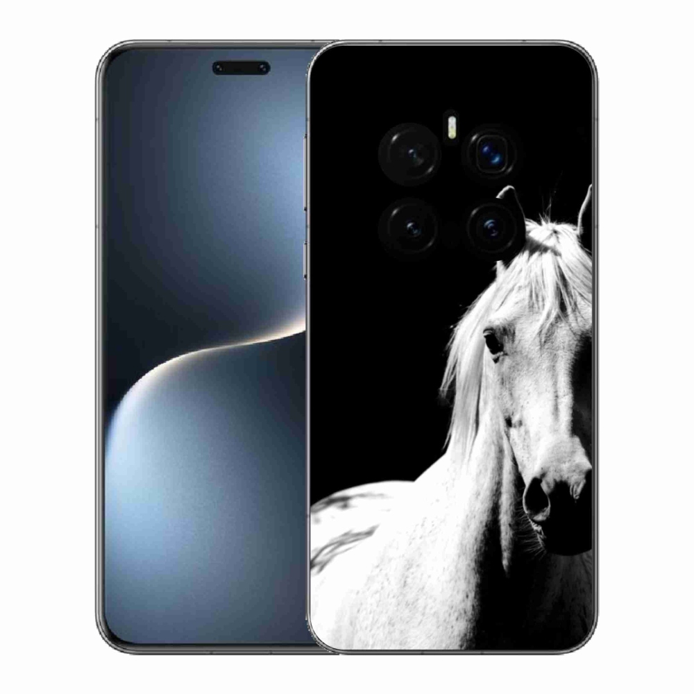 Gelový kryt mmCase na Honor Magic 7 Pro 5G - bílý kůň 5