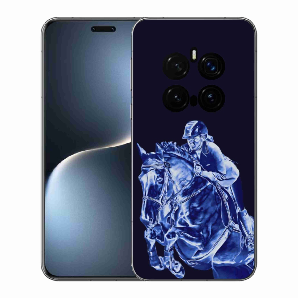 Gelový kryt mmCase na Honor Magic 7 Pro 5G - dostihový kůň