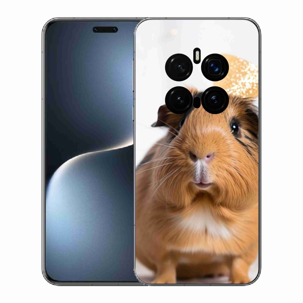 Gelový kryt mmCase na Honor Magic 7 Pro 5G - hnědé morče