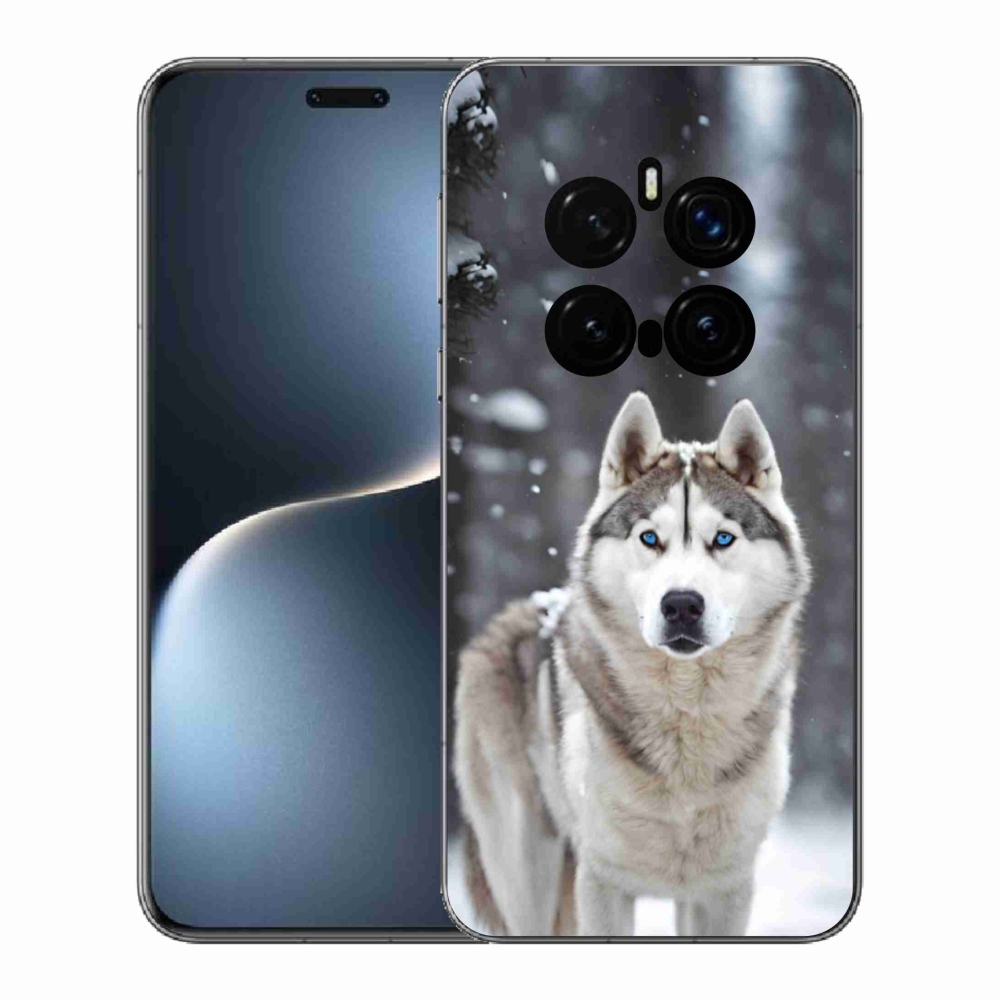 Gelový kryt mmCase na Honor Magic 7 Pro 5G - husky 2