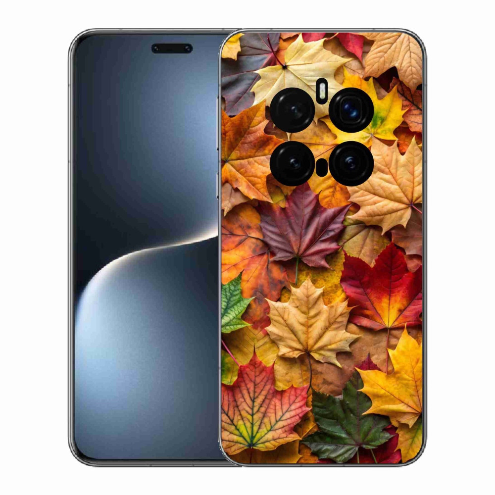 Gelový kryt mmCase na Honor Magic 7 Pro 5G - javorové listy 2