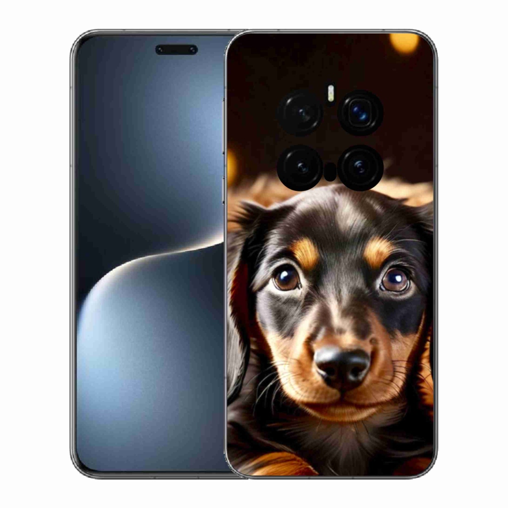 Gelový kryt mmCase na Honor Magic 7 Pro 5G - jezevčík