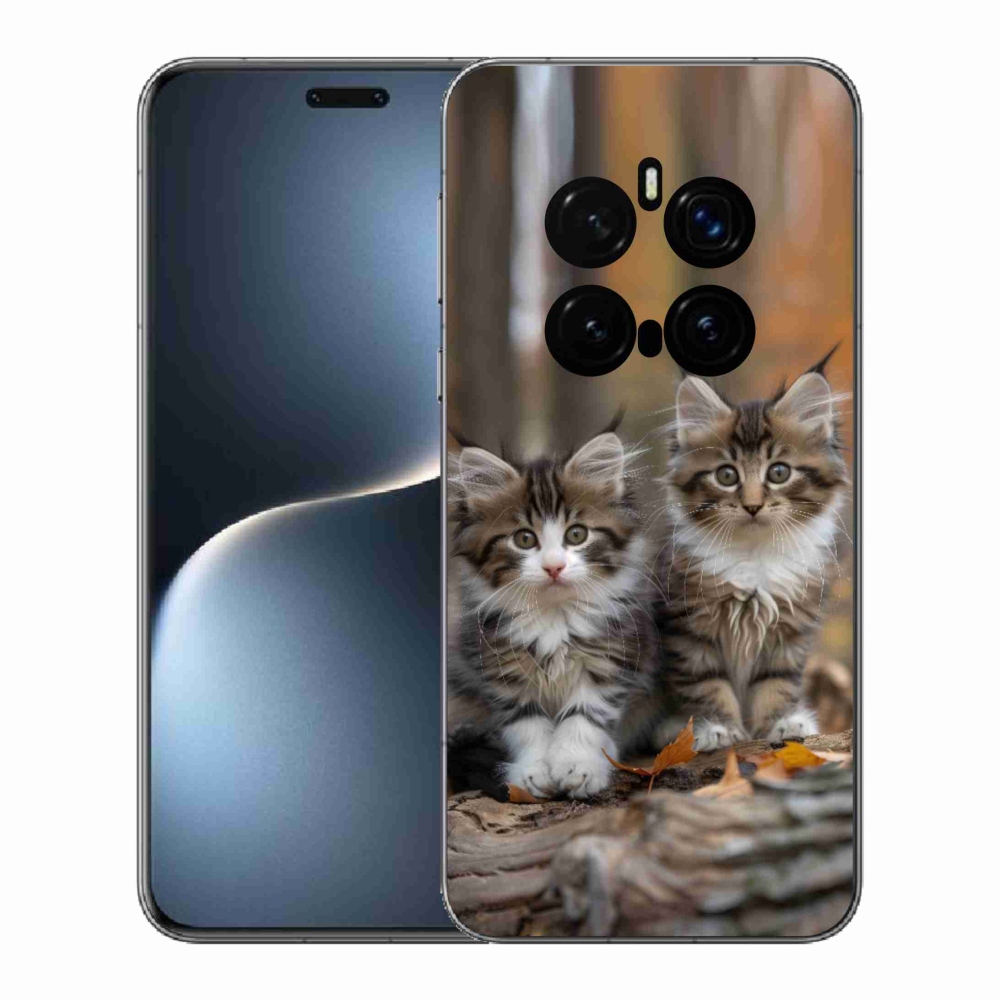 Gelový kryt mmCase na Honor Magic 7 Pro 5G - kočičí duo 3