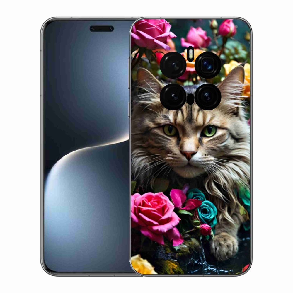 Gelový kryt mmCase na Honor Magic 7 Pro 5G - kočíčí pohled 2