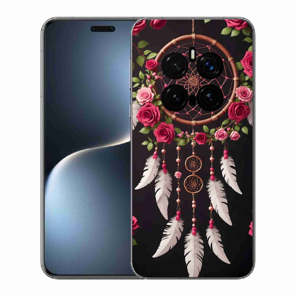 Gelový kryt mmCase na Honor Magic 7 Pro 5G - lapač snů s růžemi