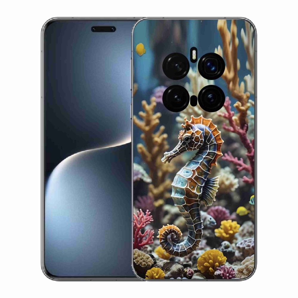 Gelový kryt mmCase na Honor Magic 7 Pro 5G - mořský koník 2
