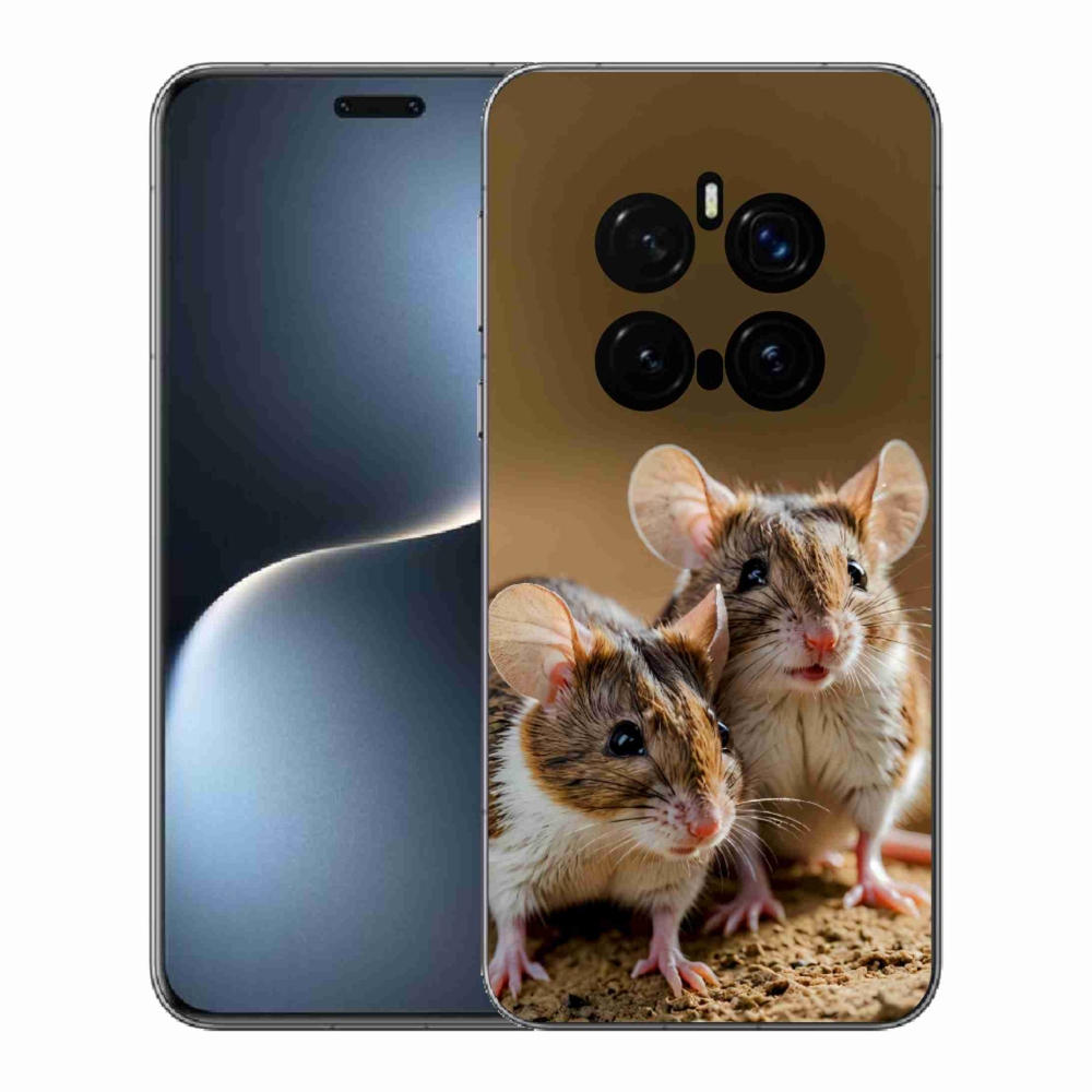 Gelový kryt mmCase na Honor Magic 7 Pro 5G - myší duo