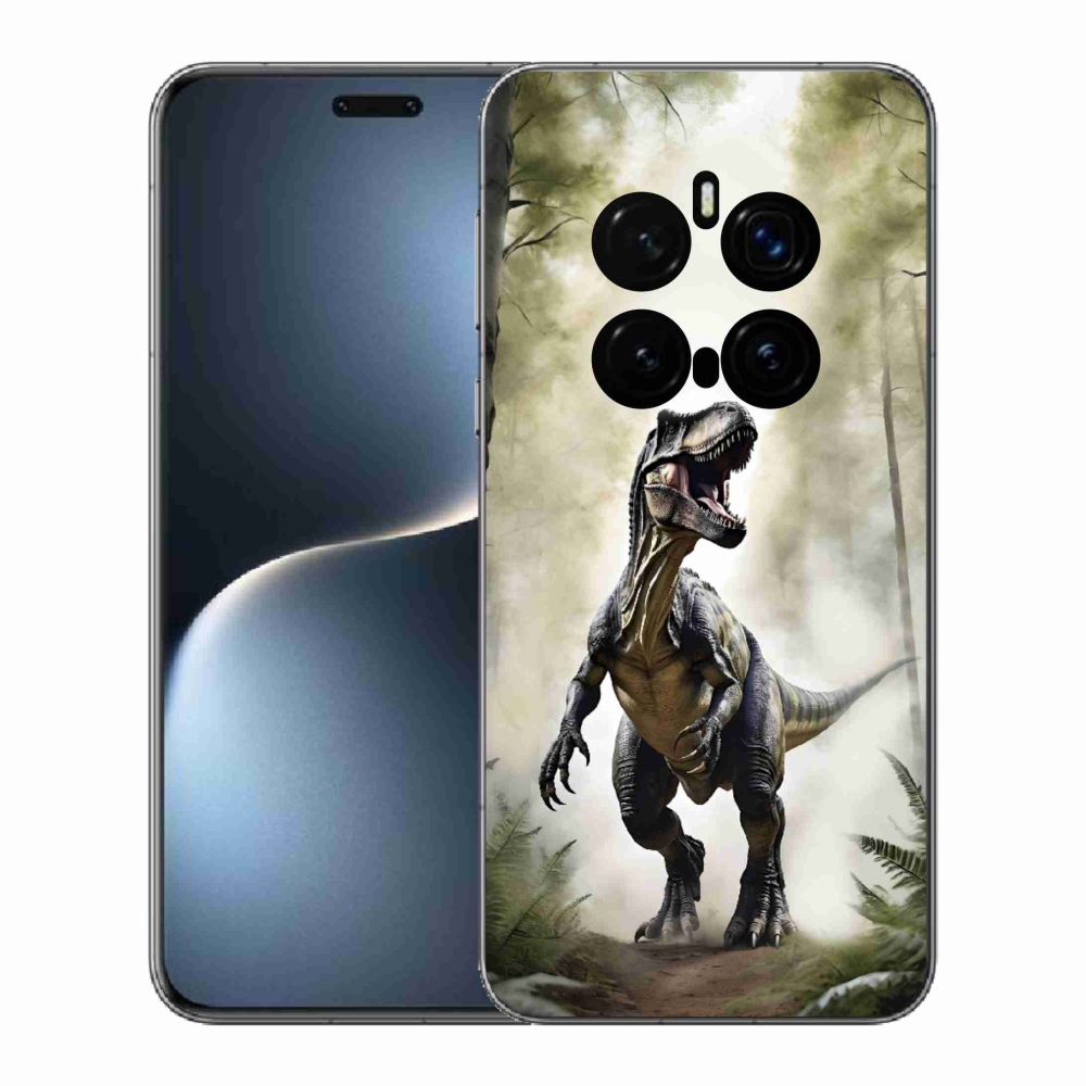 Gelový kryt mmCase na Honor Magic 7 Pro 5G - naštvaný T-Rex