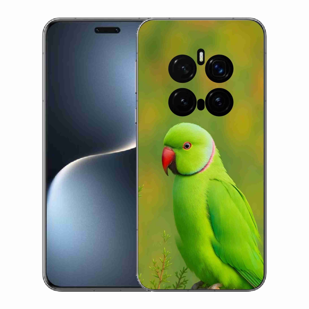 Gelový kryt mmCase na Honor Magic 7 Pro 5G - papoušek alexandr 2