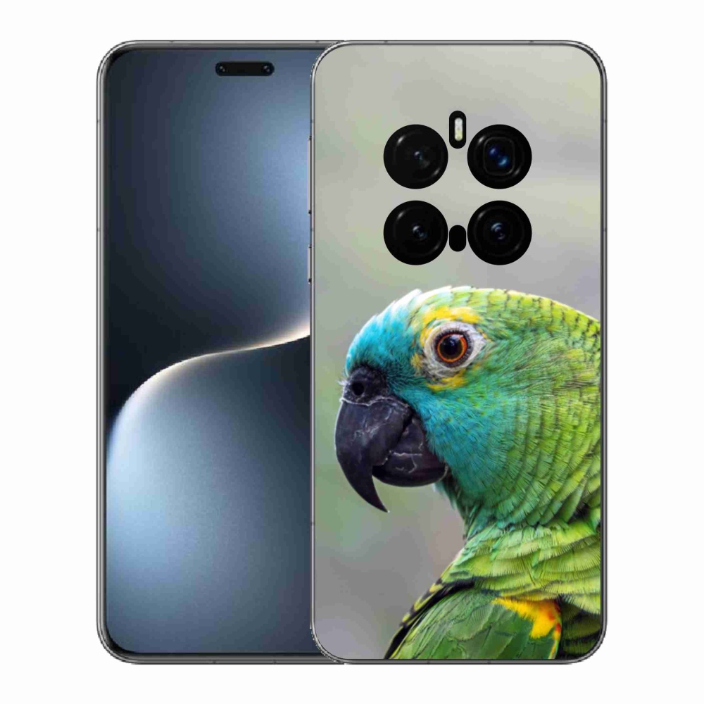 Gelový kryt mmCase na Honor Magic 7 Pro 5G - papoušek amazoňan